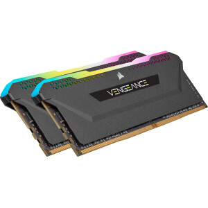 Corsair Vengeance RGB Pro SL DDR4 16GB RAM με 2x8GB Modules και Ταχύτητα 3200 για Desktop Κωδικός CMH16GX4M2E3200C16