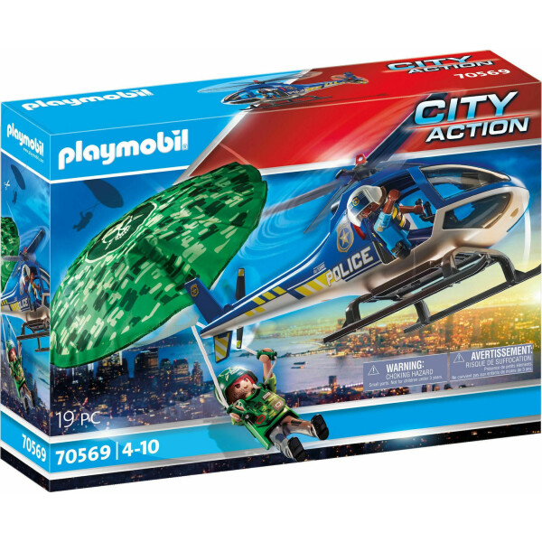 Playmobil City Action Εναέρια Αστυνομική Καταδίωξη για 4-10 ετών