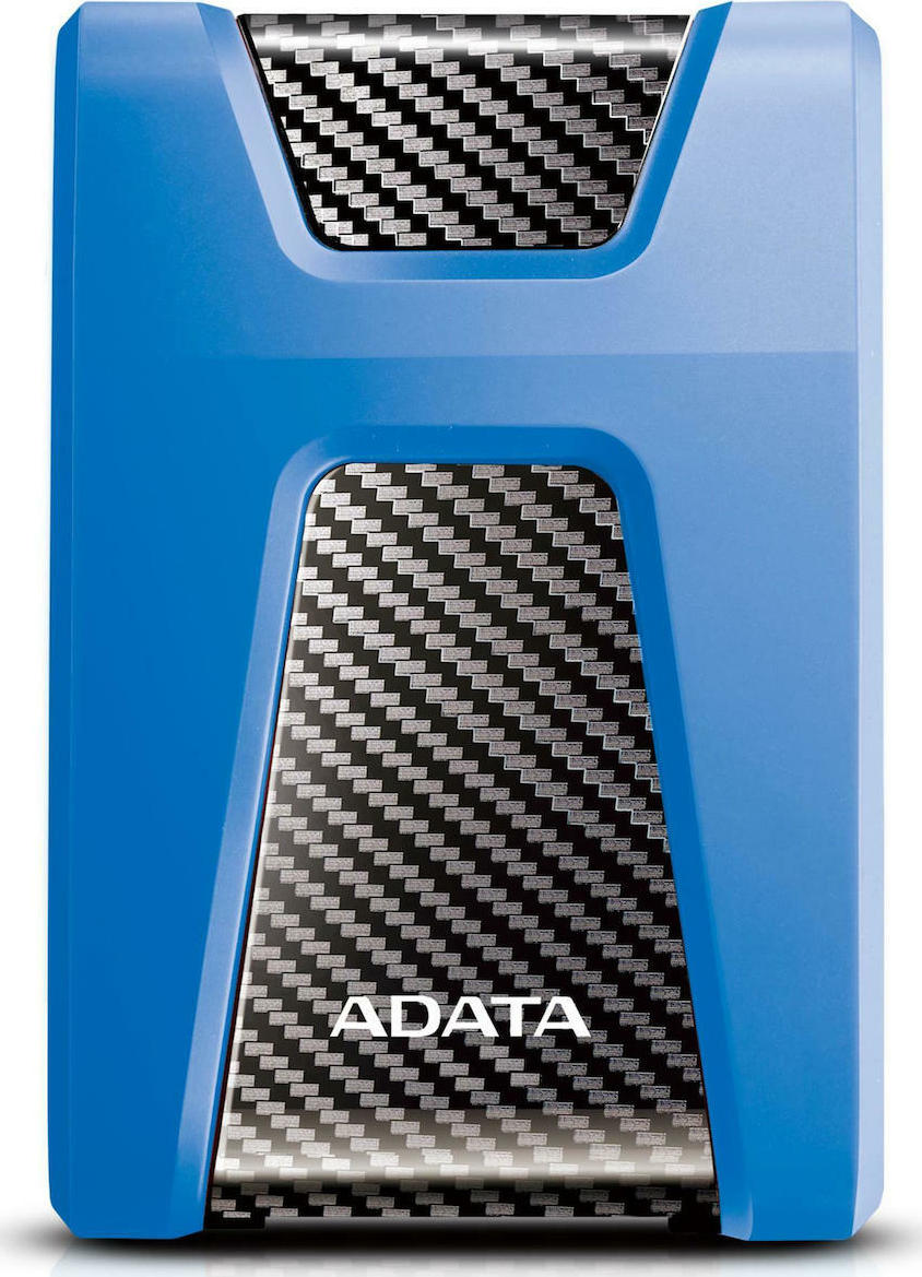 Adata DashDrive Durable HD650 USB 3.1 Εξωτερικός HDD 1TB 2.5 Μπλε