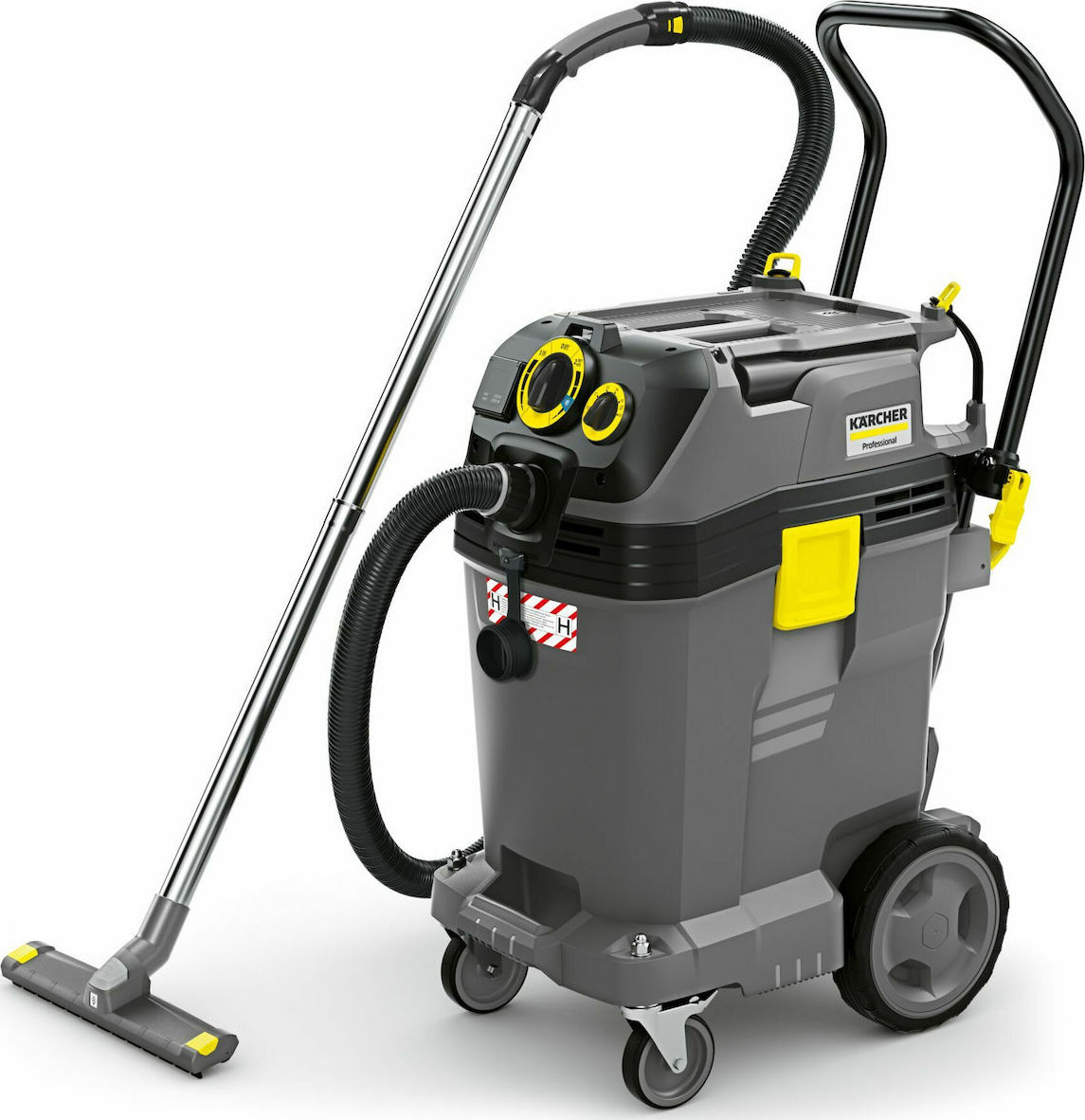 Karcher NT 50/1 Tact Te H Σκούπα Υγρών / Στερεών 1380W με Πλαστικό Κάδο 50lt Κωδικός 1.148-437.0