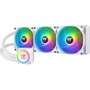 Thermaltake TH360 ARGB Sync Snow Edition Υδρόψυξη Επεξεργαστή Τριπλού Ανεμιστήρα 120mm για Socket AM4/1200/115x Λευκή