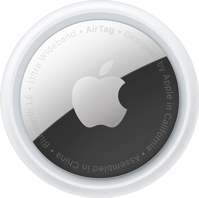 Apple AirTag Apple Find My Tracker Λευκό