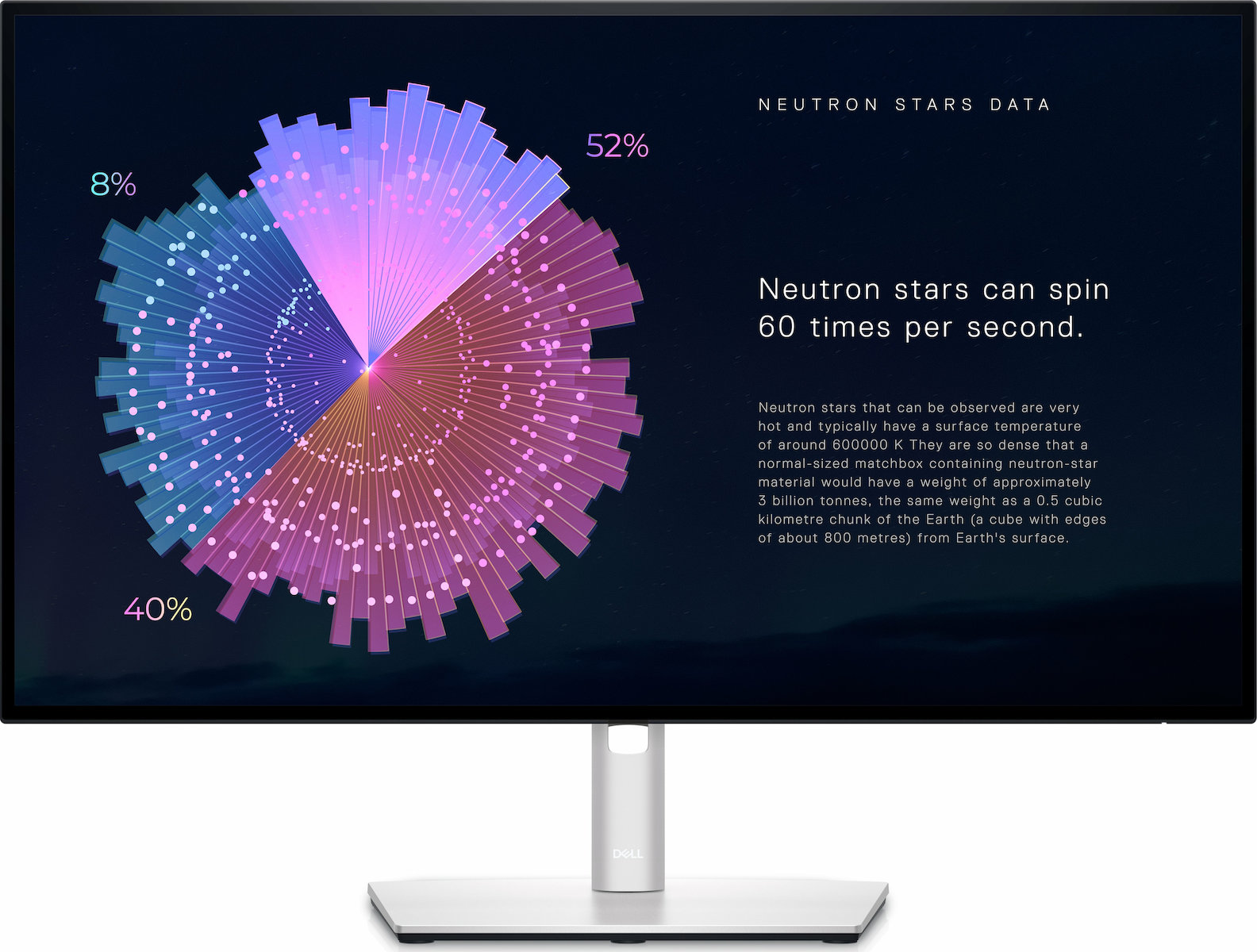 Dell U2722DE IPS Monitor 27 QHD 2560x1440 με Χρόνο Απόκρισης 8ms GTG