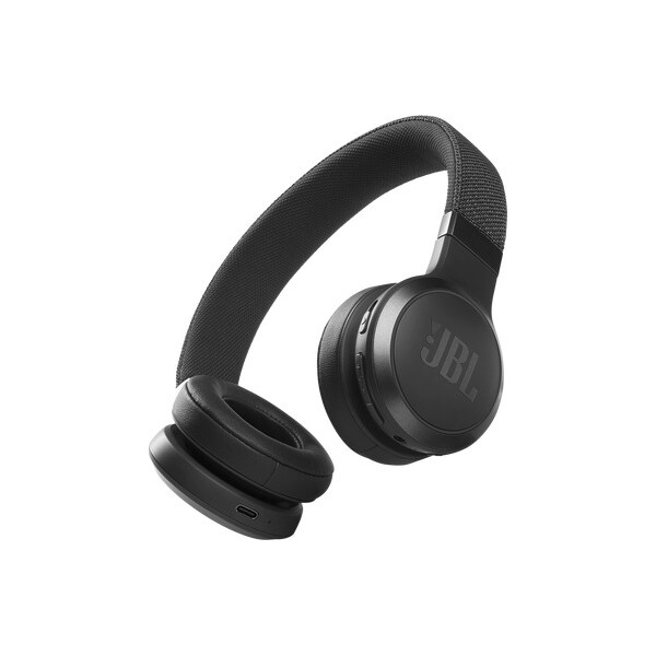 JBL Live 460NC Ασύρματα / Ενσύρματα On Ear Ακουστικά με 50 ώρες Λειτουργίας και Quick Charge Μαύρα