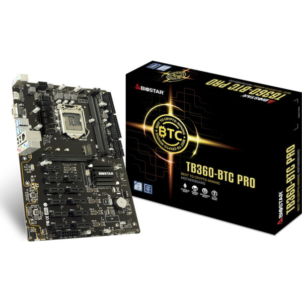 Biostar TB360 BTC Pro Motherboard ATX με Intel 1151 Socket