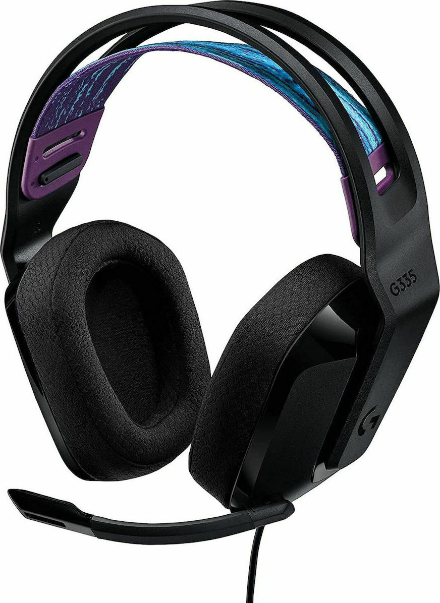 Logitech G335 Over Ear Gaming Headset με σύνδεση 3.5mm