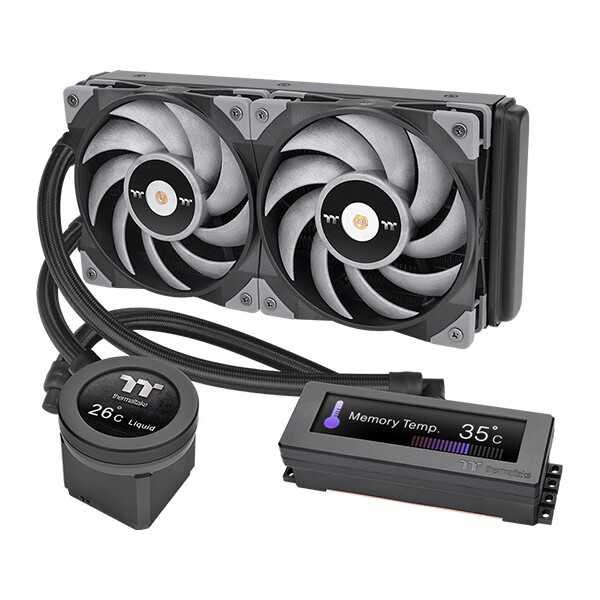 Thermaltake Floe RC Ultra 240 CPU Memory AIO Υδρόψυξη Επεξεργαστή Διπλού Ανεμιστήρα 120mm για Socket AM4/1200/115x