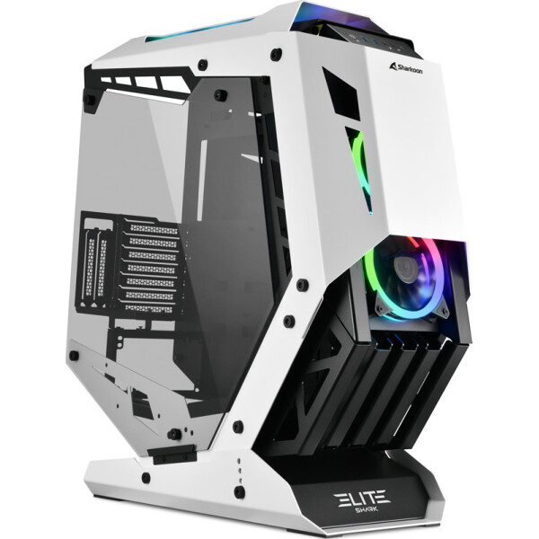 Sharkoon Elite Shark CA700 Gaming Midi Tower Κουτί Υπολογιστή με Πλαϊνό Παράθυρο Μαύρο