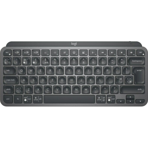 Logitech MX Keys Mini Ασύρματο Bluetooth Πληκτρολόγιο International English Γκρι