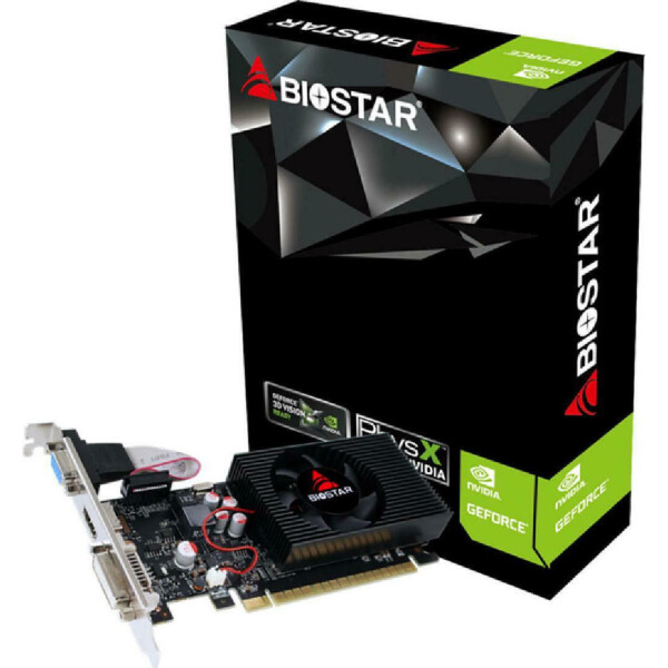 Biostar GeForce GT 730 2GB GDDR3 Κάρτα Γραφικών Κωδικός VN7313THX1-TBARL-BS2