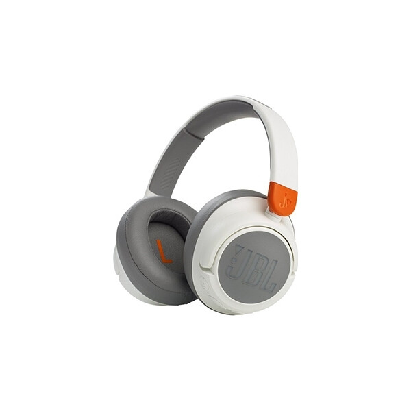 JBL JR460NC Ασύρματα / Ενσύρματα Παιδικά Over Ear Ακουστικά με 20 ώρες Λειτουργίας Λευκά