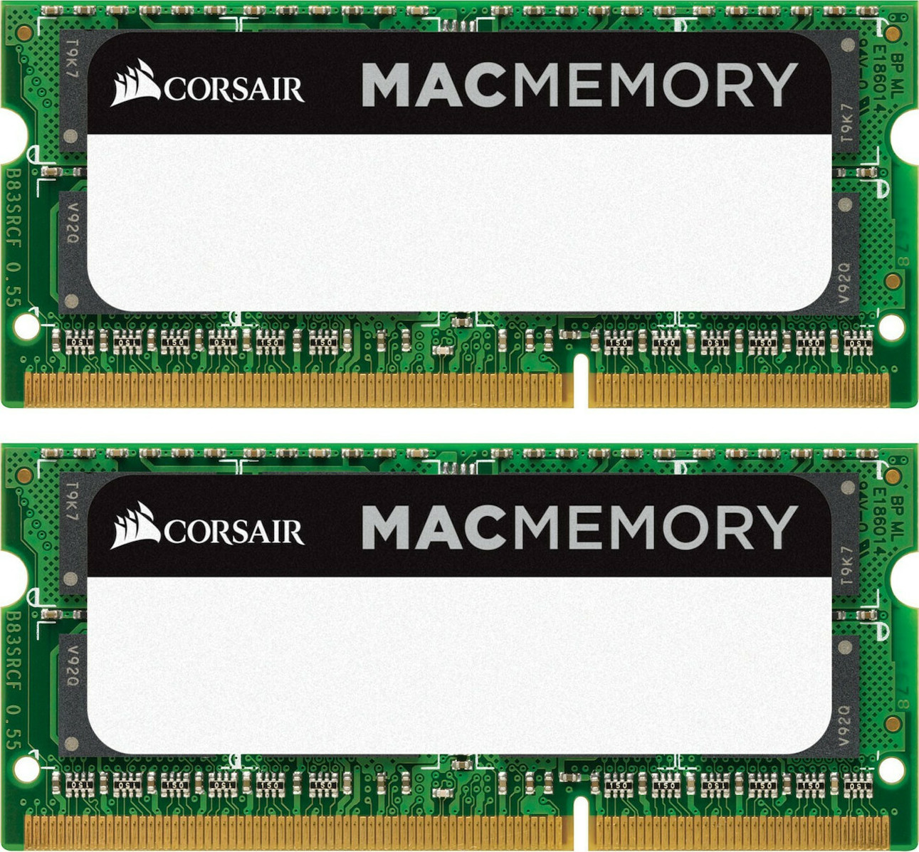 Corsair Mac Memory DDR3 16GB RAM με 2x8GB Modules και Ταχύτητα 1600 για Laptop Κωδικός CMSA16GX3M2A1600C11