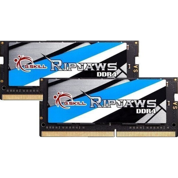 G.Skill Ripjaws DDR4 16GB RAM με 2x8GB Modules και Ταχύτητα 2400 για Laptop Κωδικός F4-2400C16D-16GRS