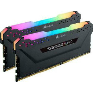Corsair Vengeance RGB Pro DDR4 32GB RAM με 2x16GB Modules και Ταχύτητα 2666 για Desktop Κωδικός CMW32GX4M2A2666C16