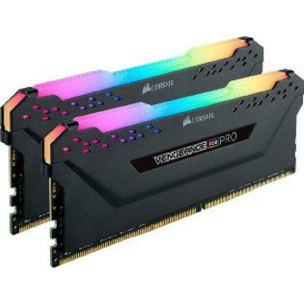 Corsair Vengeance RGB Pro DDR4 32GB RAM με 2x16GB Modules και Ταχύτητα 2666 για Desktop Κωδικός CMW32GX4M2A2666C16