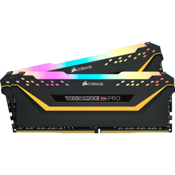 Corsair Vengeance RGB Pro TUF Gaming DDR4 16GB RAM με 2x8GB Modules και Ταχύτητα 3200 για Desktop Κωδικός CMW16GX4M2C3200C16-TUF