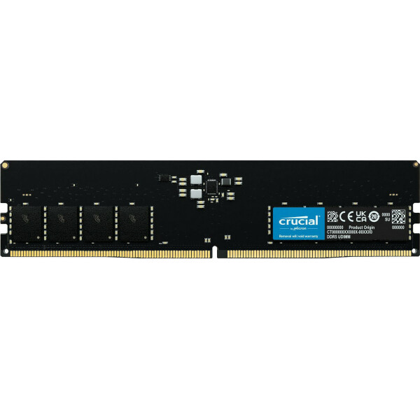 Crucial DDR5 με Module 1x8GB και Ταχύτητα 4800 για Desktop Κωδικός CT8G48C40U5