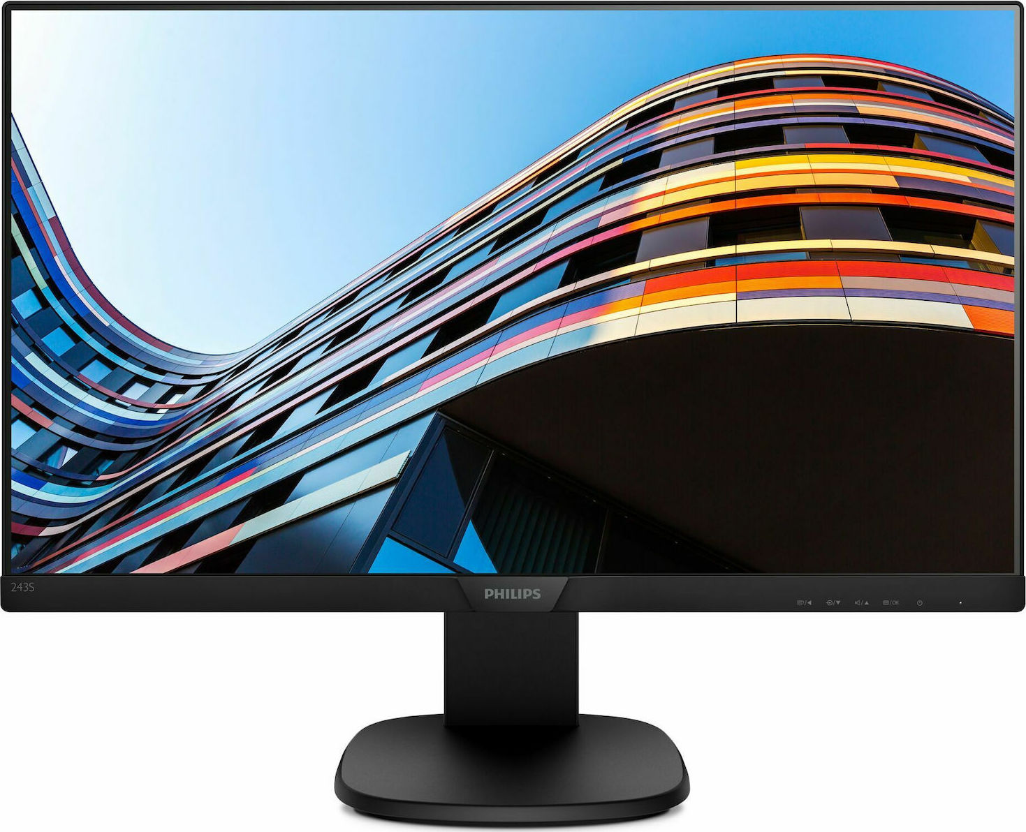Philips 243S7EHMB/00 IPS Monitor 23.8 FHD 1920x1080 με Χρόνο Απόκρισης 5ms GTG