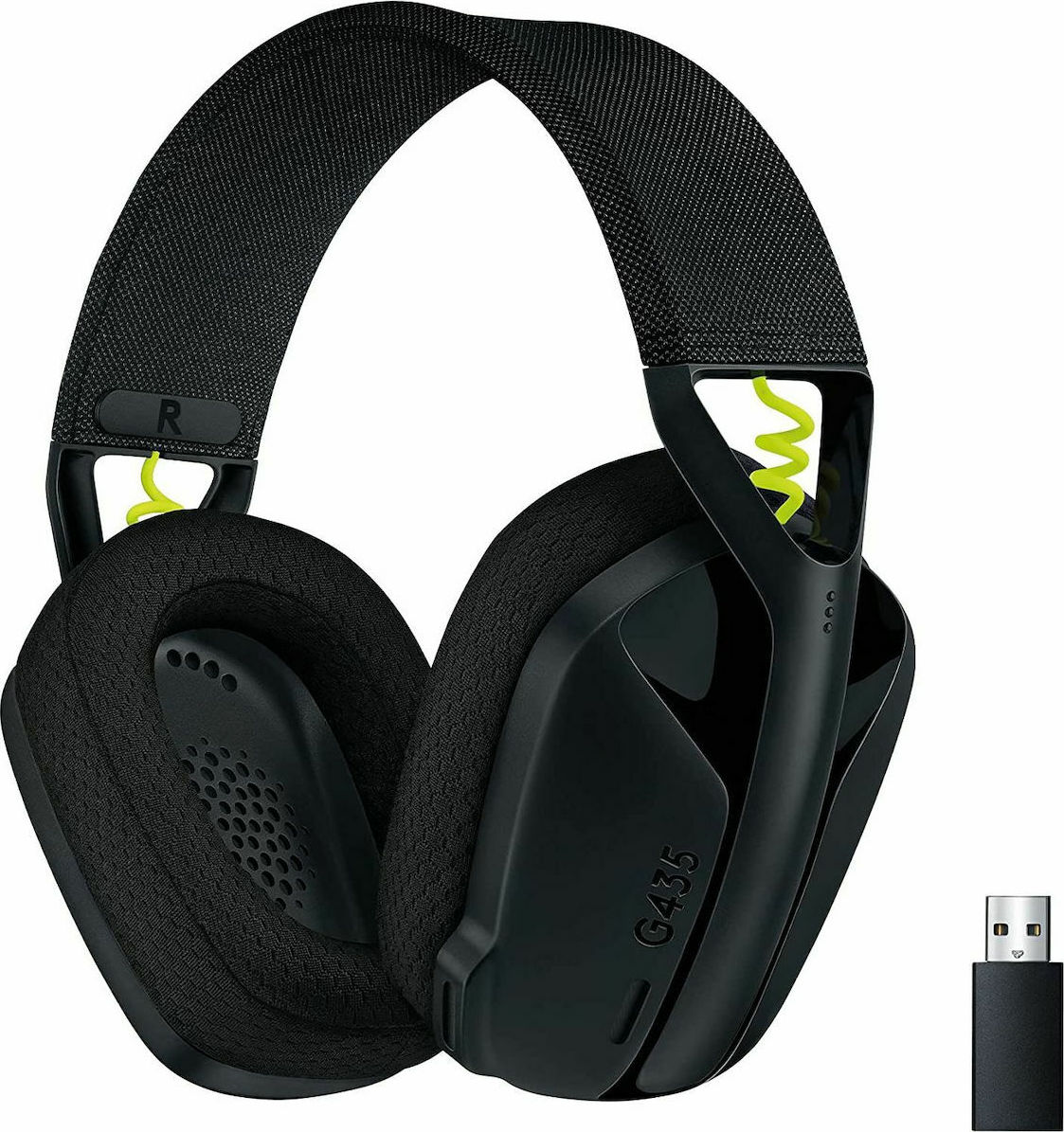 Logitech G435 Lightspeed Ασύρματο Over Ear Gaming Headset με σύνδεση USB / Bluetooth