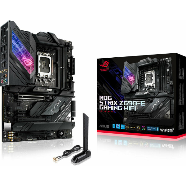 Asus Rog Strix Z690-E Gaming WiFi Motherboard ATX με Intel 1700 Socket 90MB18J0-M0EAY0