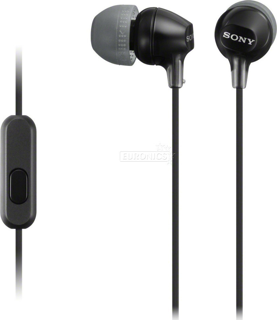 Sony MDR-EX15AP In-ear Handsfree με Βύσμα 3.5mm Μαύρο