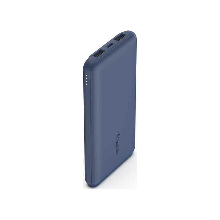 Belkin Boost Charge Power Bank 10000mAh 15W με 2 Θύρες USB-A και Θύρα USB-C Μπλε