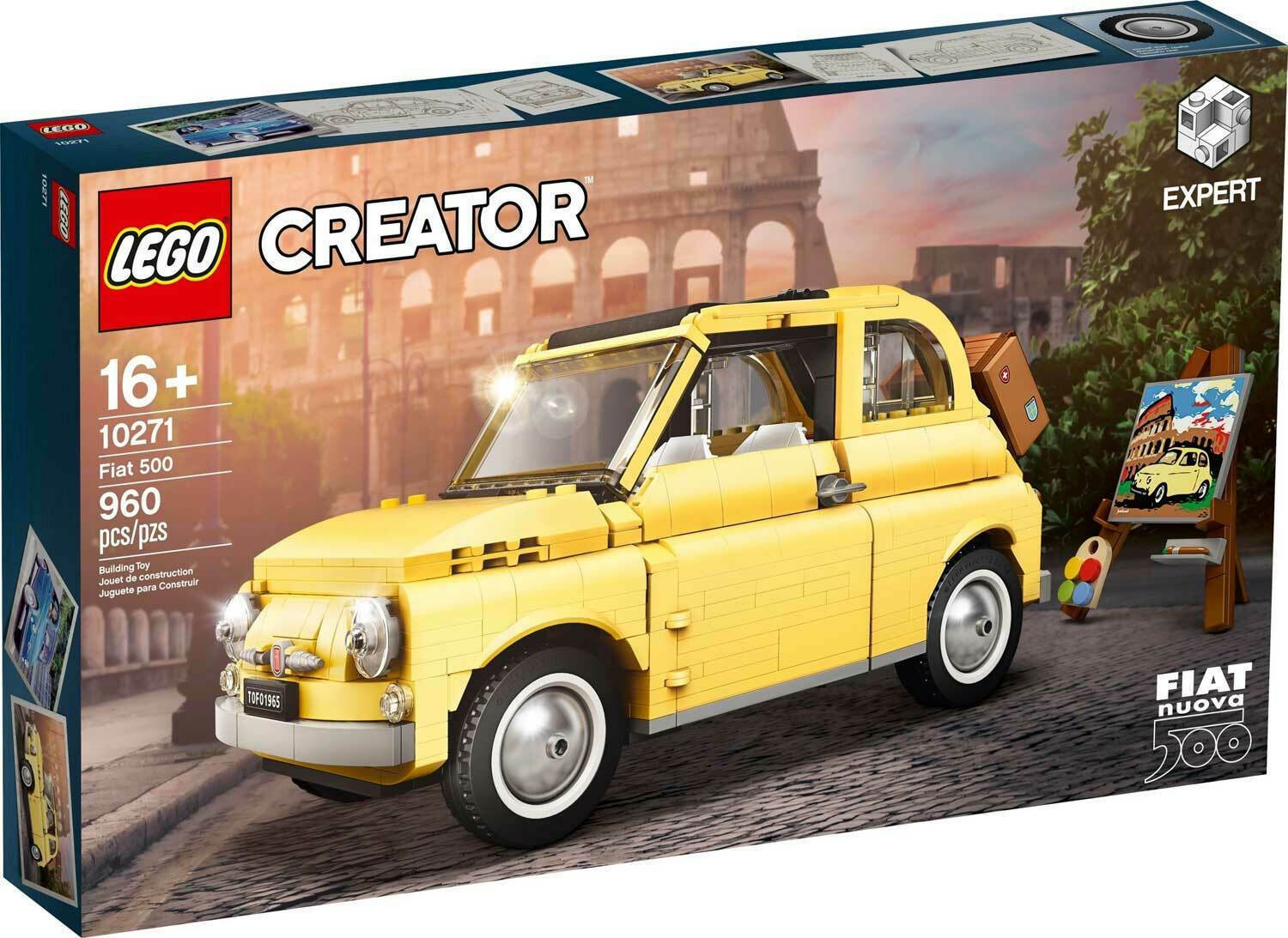 LEGO Creator Fiat 500 για 16 Ετών Κωδικός 10271