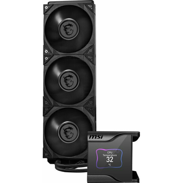 MSI MEG CoreLiquid S360 Υδρόψυξη Επεξεργαστή Τριπλού Ανεμιστήρα 120mm για Socket AM4/AM5/1700/1200/115x