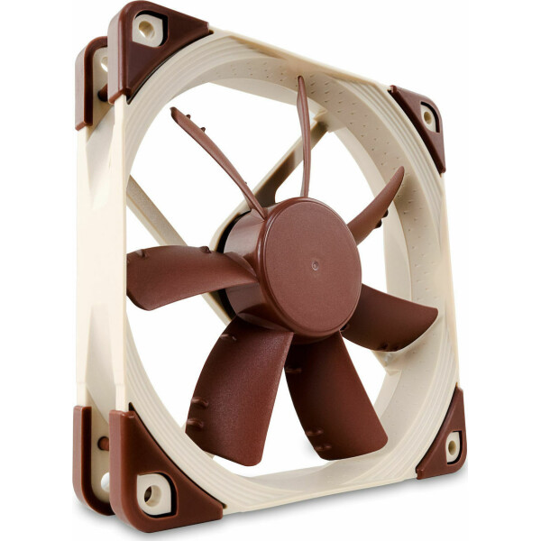 Noctua NF-S12A FLX Case Fan 120mm με Σύνδεση 3-Pin / 4-Pin Molex Καφέ