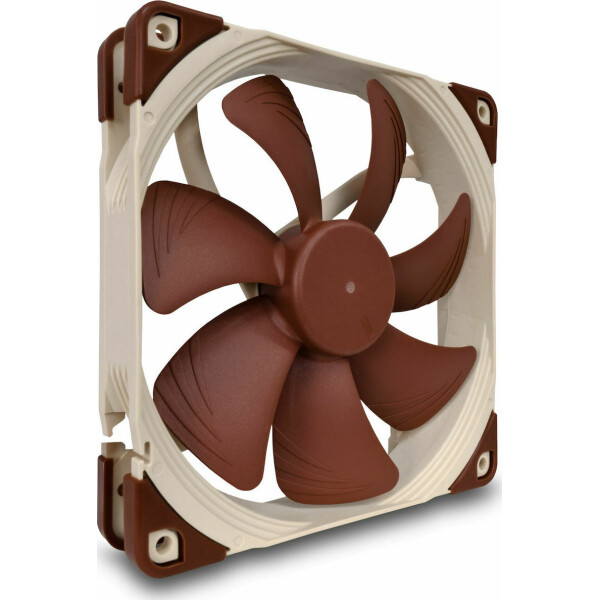 Noctua NF-A14 FLX Case Fan 140mm με Σύνδεση 4-Pin Molex / 3-Pin Καφέ