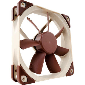 Noctua NF-S12A ULN Case Fan 120mm με Σύνδεση 3-Pin / 4-Pin Molex Καφέ