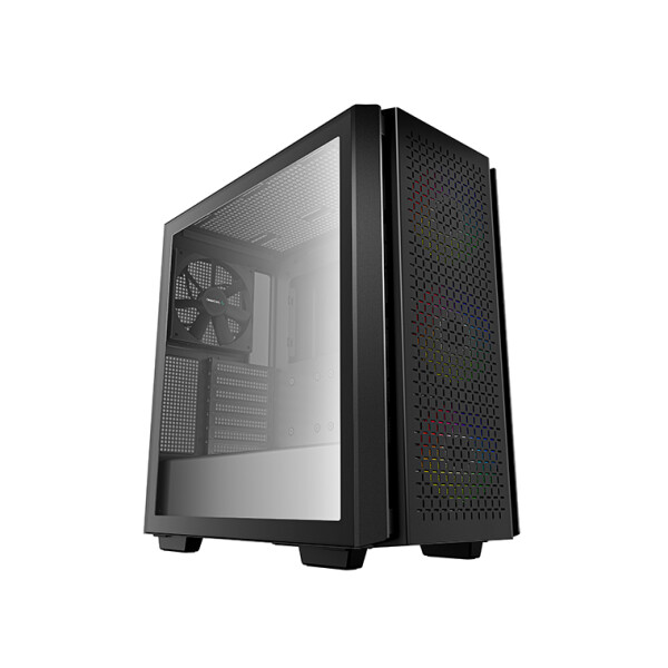 Deepcool CG560 Gaming Midi Tower Κουτί Υπολογιστή με Πλαϊνό Παράθυρο Μαύρο