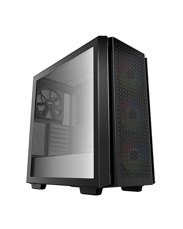 Deepcool CG560 Gaming Midi Tower Κουτί Υπολογιστή με Πλαϊνό Παράθυρο Μαύρο