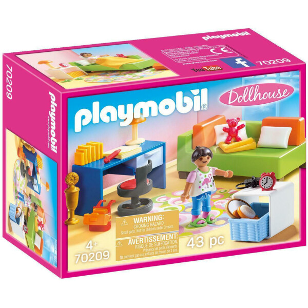 Playmobil Dollhouse Eφηβικό Δωμάτιο για 4 ετών