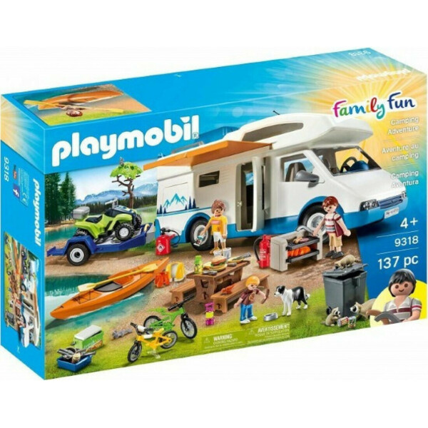 Playmobil Family Fun Camping Adventure για 4 ετών