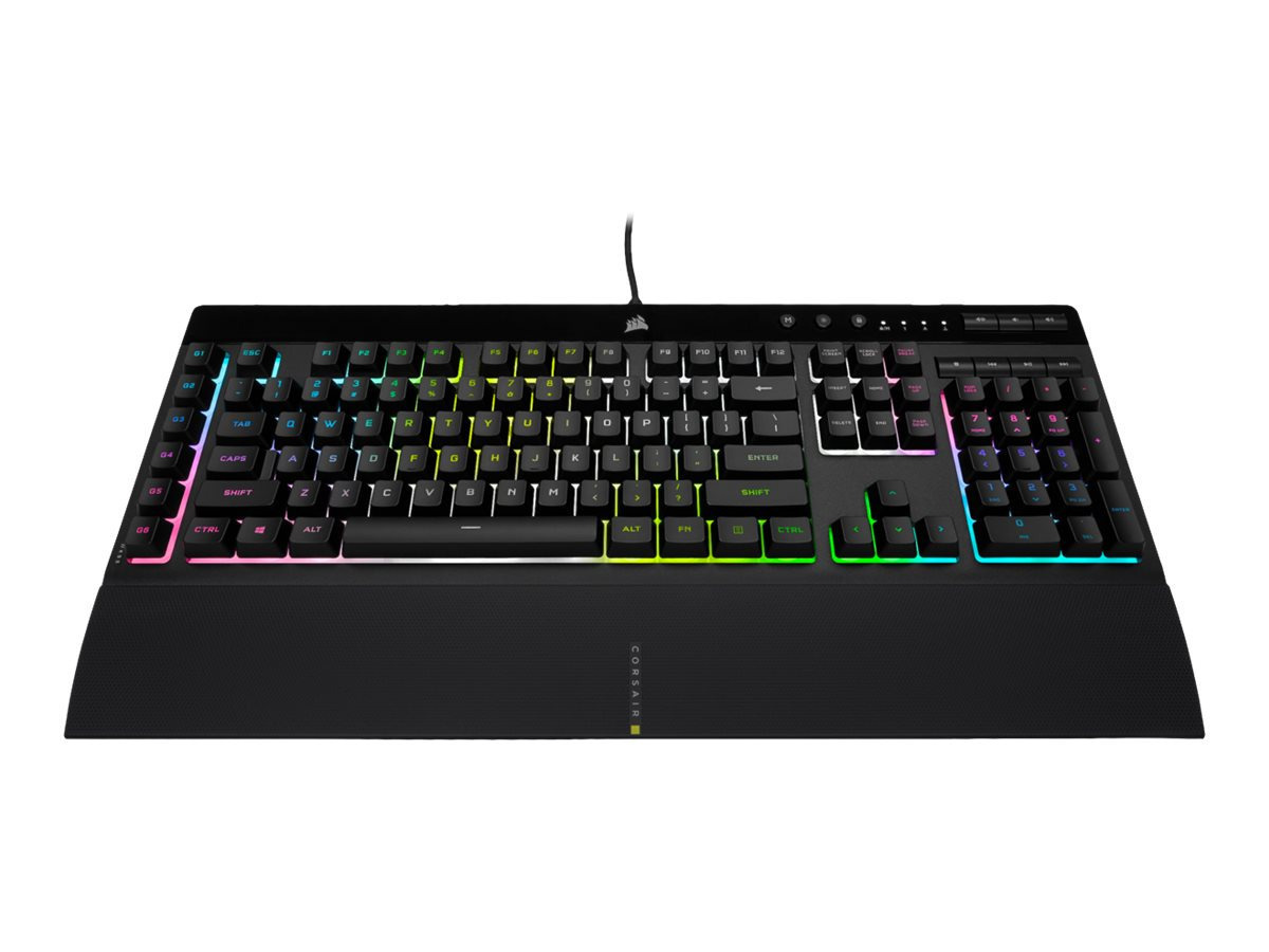 Corsair K55 RGB Pro XT Gaming Πληκτρολόγιο με RGB φωτισμό Αγγλικό US