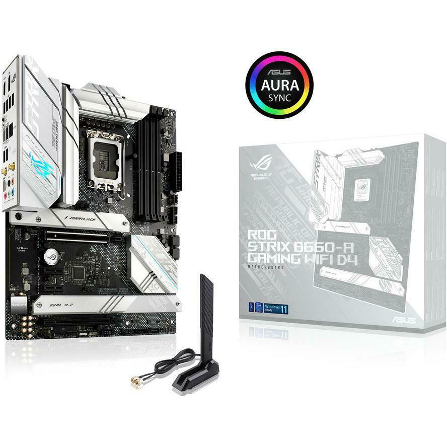 Asus ROG Strix B660-A Gaming WiFi D4 Motherboard ATX με Intel 1700 Socket 90MB18S0-M0EAY0