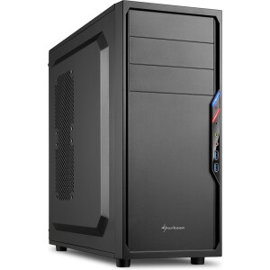 Sharkoon VS4-V Midi Tower Κουτί Υπολογιστή Μαύρο