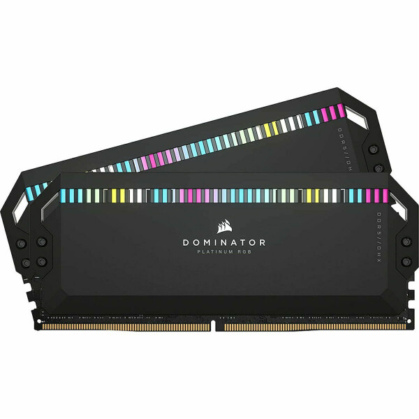 Corsair Dominator Platinum RGB DDR5 32GB RAM με 2x16GB Modules και Ταχύτητα 6200 για Desktop Κωδικός CMT32GX5M2X6200C36