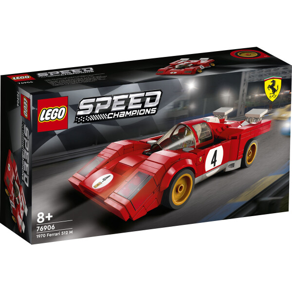 LEGO Speed Champions 1970 Ferrari 512 M για 8 ετών Ετών Κωδικός 76906