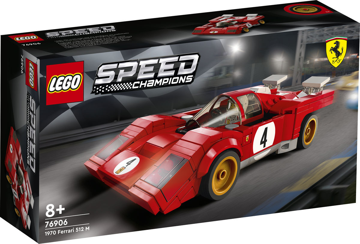 LEGO Speed Champions 1970 Ferrari 512 M για 8 ετών Ετών Κωδικός 76906