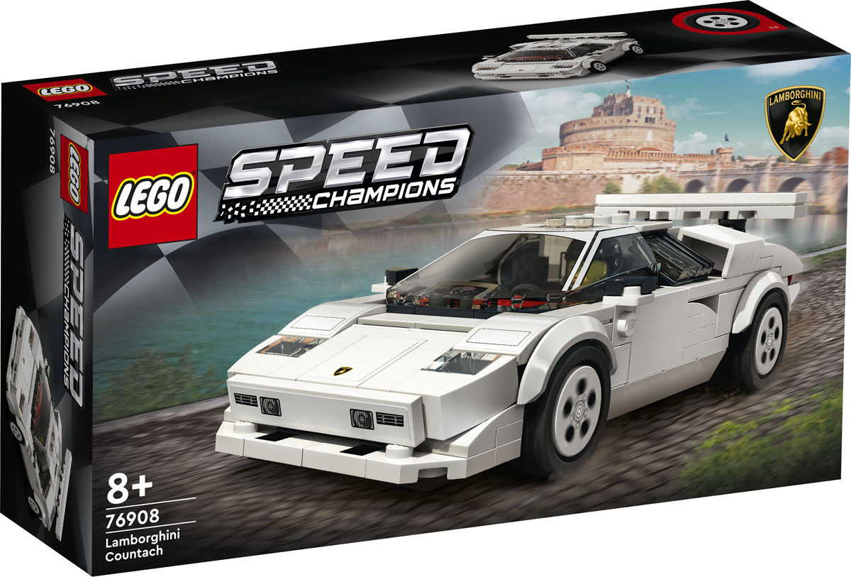 LEGO Speed Champions Lamborghini Countach για 8 ετών Ετών Κωδικός 76908