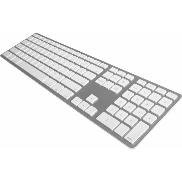 Matias Bluetooth Aluminum Keyboard Ασύρματο Bluetooth Πληκτρολόγιο Αγγλικό UK Ασημί