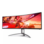 AOC Agon AG493UCX2 Ultrawide VA HDR Curved Gaming Monitor 48.8 5120x1440 165Hz με Χρόνο Απόκρισης 4ms GTG