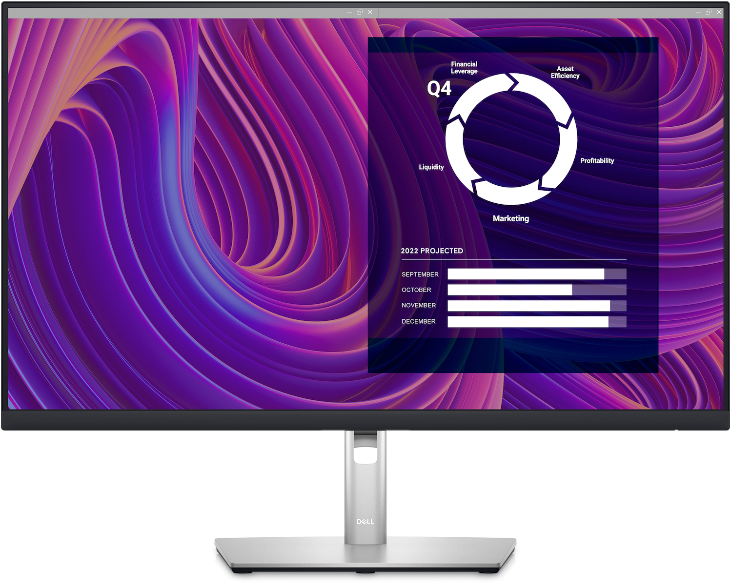 Dell P2723D IPS Monitor 27 QHD 2560x1440 με Χρόνο Απόκρισης 8ms GTG