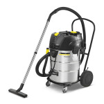 Karcher NT 75/2 Ap Me Tc Σκούπα Υγρών / Στερεών 2760W με Ανοξείδωτο Κάδο 75lt Κωδικός 1.667-292.0