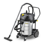 Karcher NT 75/2 Tact² Me Tc Σκούπα Υγρών / Στερεών 2760W με Ανοξείδωτο Κάδο 75lt Κωδικός 1.667-289.0