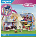 Playmobil Βαλιτσάκι Dollhouse Μοντέρνο Κουκλόσπιτο για 4-10 ετών
