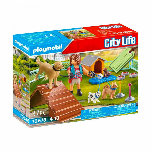 Playmobil City Life Εκπαιδεύτρια Σκύλων για 4-10 ετών
