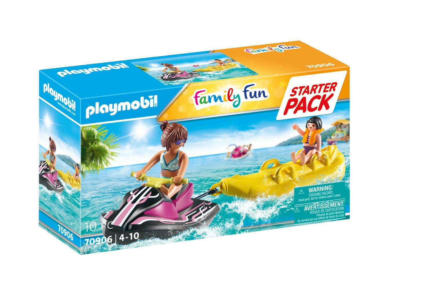Playmobil Family Fun Jet Ski και Φουσκωτή Μπανάνα για 4-10 ετών